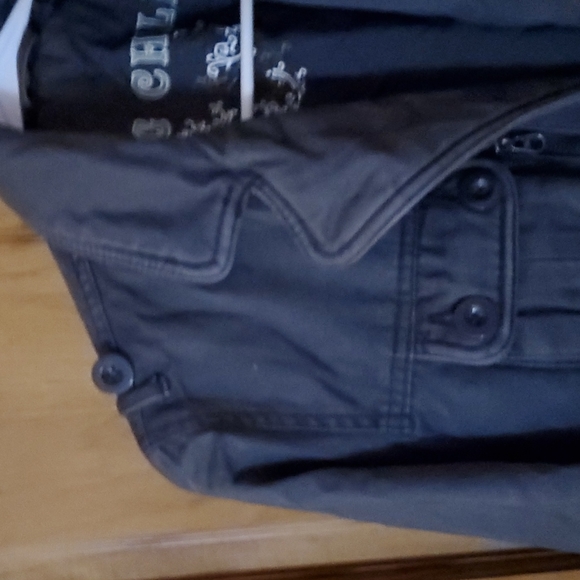 EUC Junior's Bomber Style, Button up Jacket - Picture 4 of 10